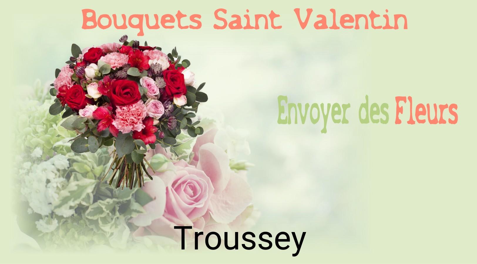 Roses de Saint-Valentin livrées à Troussey